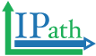 IPath, PLC logo (in color: blue and green)